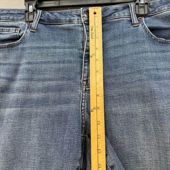 Pistola Jeans Women's 18W Blue Mid-Rise Stretch Skinny Preppy Normcore - Picture 10 of 12